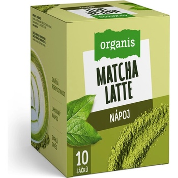 ORGANIS Matcha latte 10 x 17 g