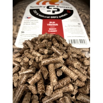 Smoky Pellets Dřevěné pelety Buk / Třešeň 15 kg