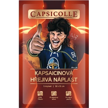 Tým pro farmacii capsicolle Kapsaicinová hřej.náplast 12 x 18 cm 50 ks