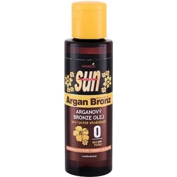 Vivaco Sun opalovací olej s Bio-arganovým olejem SPF0 100 ml
