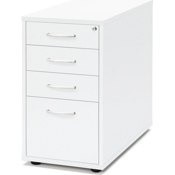 AJ Produkty Flexus 4 zásuvky 720x400x800 mm bílý