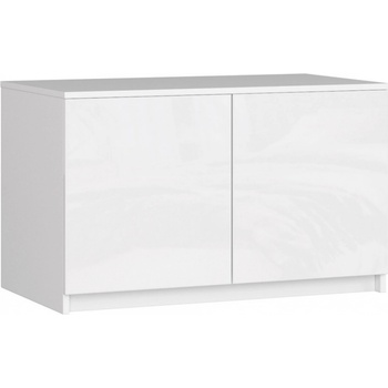 Ak furniture Star 90 cm bílý lesk
