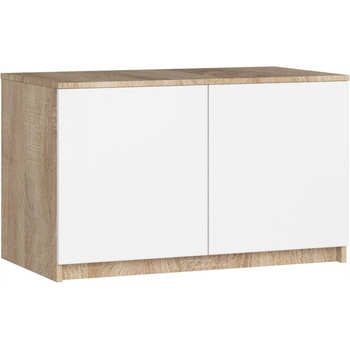 Ak furniture Star 90 cm sonoma / bílý