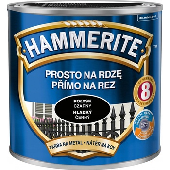Akzo Nobel Hammerite přímo na rez 0,7 l hladký černý