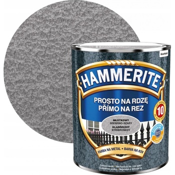Akzo Nobel Hammerite přímo na rez 0,70L, kladívkový šedý