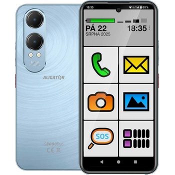 ALIGATOR S8000 Senior 4GB/128GB modrá