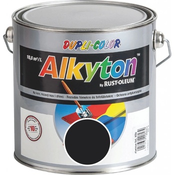 Alkyton hladký lesklý RAL 9005 černá 2,5L