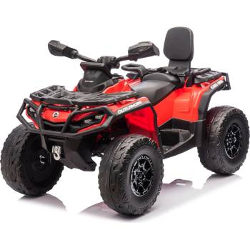 andos Dětská elektrická čtyřkolka Can-Am Outlander 4x4 24V/800W červená