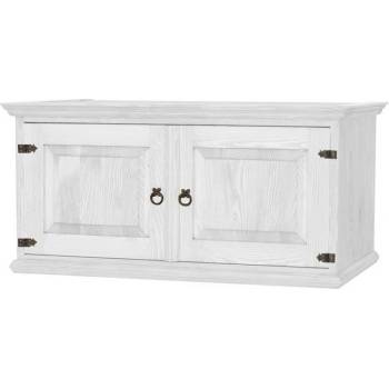 Arten Nástavec na skříň Poprad NAD102 borovice bílý vosk ART-POP-NAD102-BILY