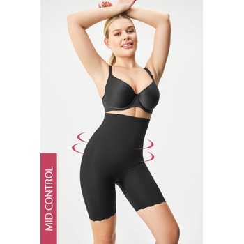 Astratex Stahovací boxerky Laser cut Exclusive s vysokým pasem černá