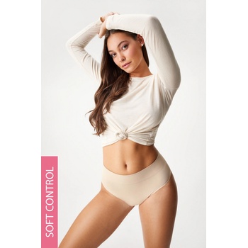 Astratex Stahovací kalhotky Simple Push-Up s vysokým pasem tělová