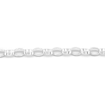 B&B Goldinvestic zlatý náramek hrubý zdobený bílé zlato N6160-585/1000