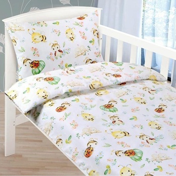 Bellatex povlečení Agáta Beruška růžové 90 x 135 cm 45 x 60 cm