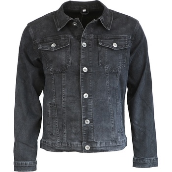 Big More NE003 pánská riflová bunda černá