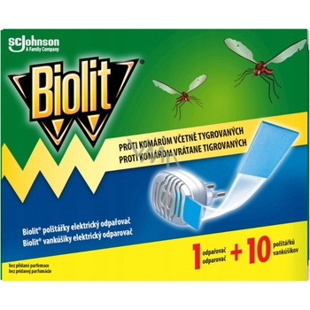 Biolit elektrický odpařovač se suchou náplní 1 + 10 ks