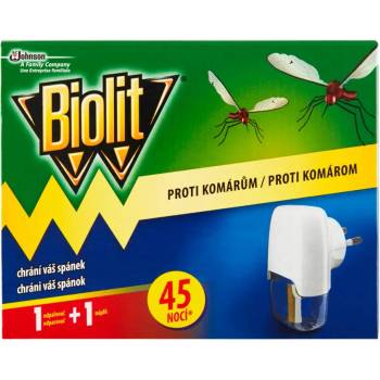 BIOLIT elektrický proti komárům 45 nocí 27 ml