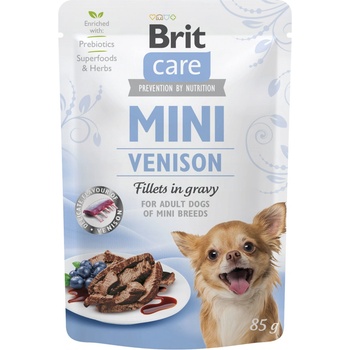 Brit Care Mini Venison fillets in gravy 85 g