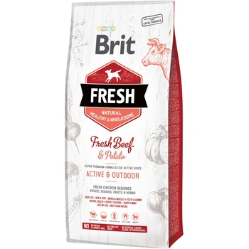 Brit Fresh Beef with Pumpkin Puppy Large 12 kg