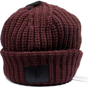 Calvin Klein čepice pletená Bordeaux