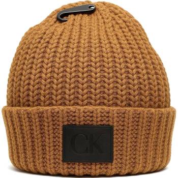 Calvin Klein čepice pletená hnědá