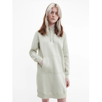 Calvin Klein dámské zelené mikinové šaty J20J219930 M