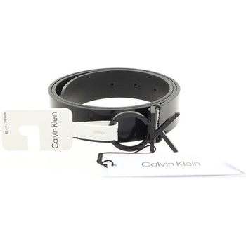 Calvin Klein dámský černý kožený pásek K60K612396-BEH-622