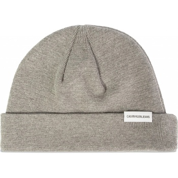 Calvin Klein Jeans J Watch beanie K50K505101 šedá