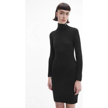 Calvin Klein Jeans Úpletové šaty J20J219851 Černá