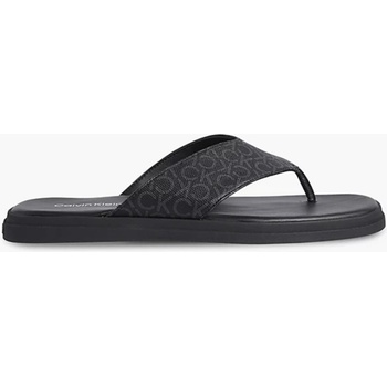 Calvin Klein Leather Thong Cv Mono Žabky HM0HM00508 Black