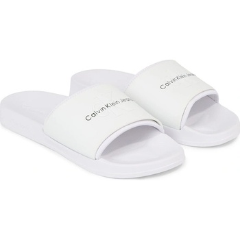 Calvin Klein Nazouváky Jeans Slide Monogram Tpu YM0YM00361 White