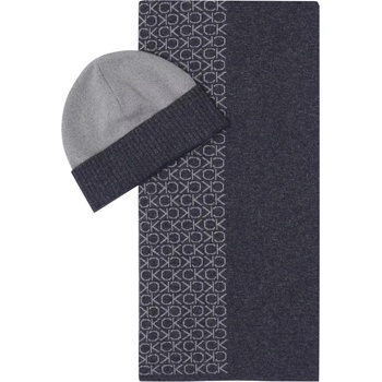 Calvin Klein pánská sada čepice a šála K50K5123900IQ
