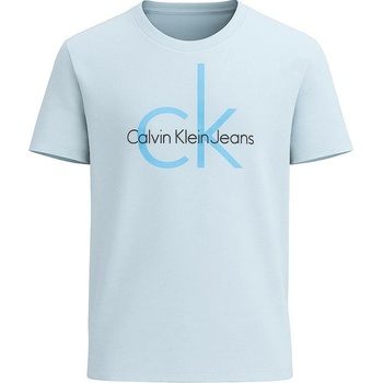 Calvin Klein pánské tričko Icon Blue Glow