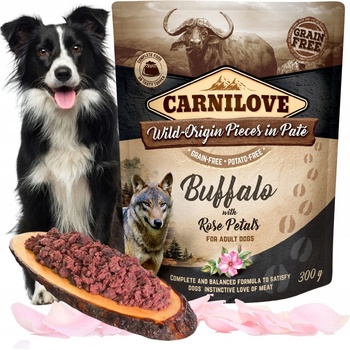 Carnilove Paté Buffalo with Rose Petals 300 g