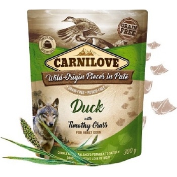 Carnilove Paté Duck with Timothy Grass 300 g