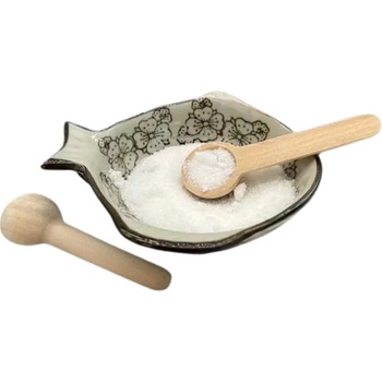 Čisté dřevo Dřevěná naběračka ke koření, mini - lžíce buk 8 cm