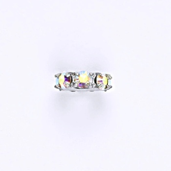 Čištín Korálek 36939730 Stříbrný se swarovski AB krystal P 1371