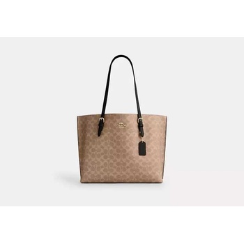 Coach dámská kabelka Mollie středně hnědá logová