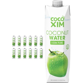 COCOXIM Kokosová voda PURE 12 x 1000 ml