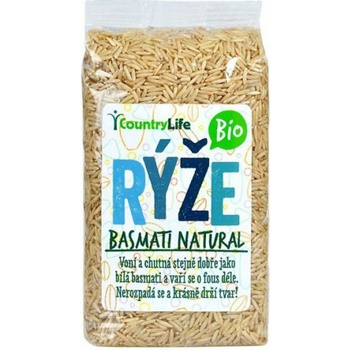 Country Life Rýže basmati hnědá BIO 0,5 kg