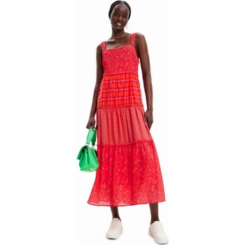 Desigual dámské šaty Ely red