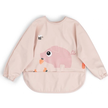 Done BY Deer Bryndáček s rukávem Tiny farm růžový