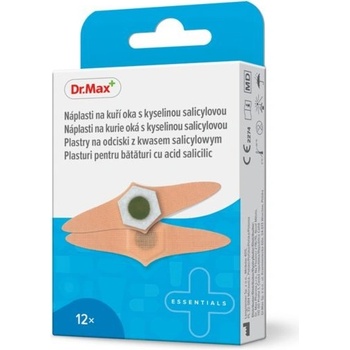 Dr. Max Náplasti na kuří oka s kyselinou salicylovou 12 ks