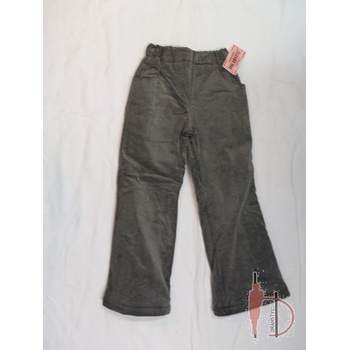 Drahstyl dětské zateplené kalhoty Melírové manšestráky