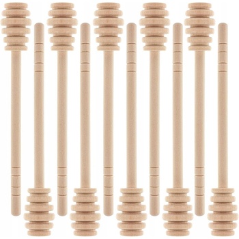 Dřevěná naběračka lžička na MED medovník 15 CM