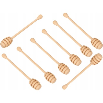 DŘEVĚNÁ NABĚRAČKA NA MED 18 CM LŽÍCE NA MED 100