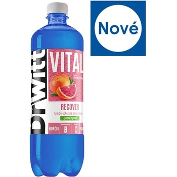 DrWitt Vital Recover Minerální voda růžový grapefruit 0,75 l