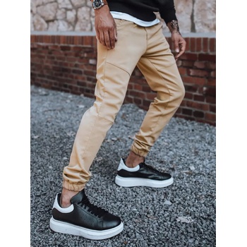 Dstreet pánské béžové kalhoty UX3301