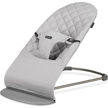 eliNeli Dětské polohovací lehátko, šedé