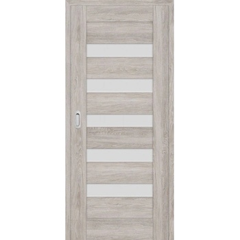 ERKADO Posuvné dveře do pouzdra Magnólie 1 Dub šedy Greko 80 x 197 cm