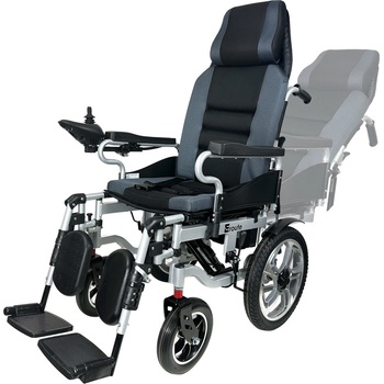Eroute 6003A Elektrický invalidní vozík skládací Li-ion s polohováním opěradla